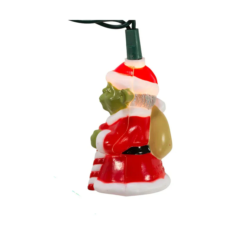 11.5' UL 10-Light Star Wars™ Yoda In Santa Suit Light Set - Image 3