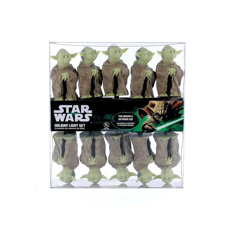 11.5' UL 10-Light Star Wars™ Yoda Light Set - Image 5