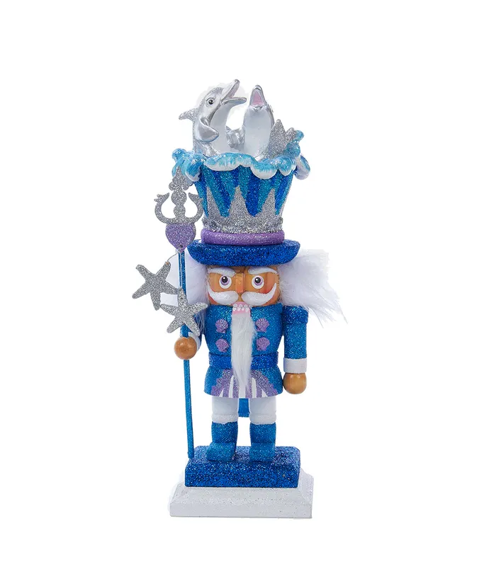 12" Hollywood Nutcrackers⢠Dolphin Hat Nutcracker