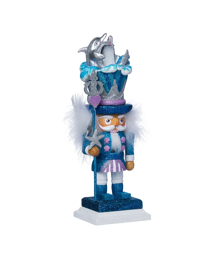 12" Hollywood Nutcrackers⢠Dolphin Hat Nutcracker - Image 3