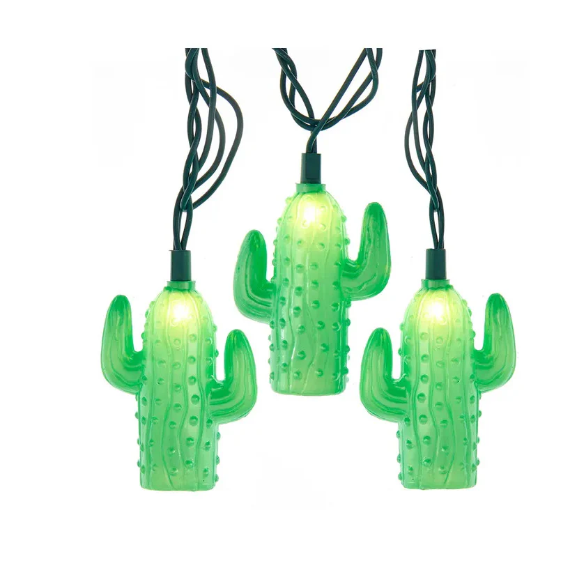 12' UL 10-Light Cactus Light Set