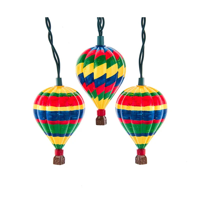 12' UL 10-Light Hot Air Balloon Light Set