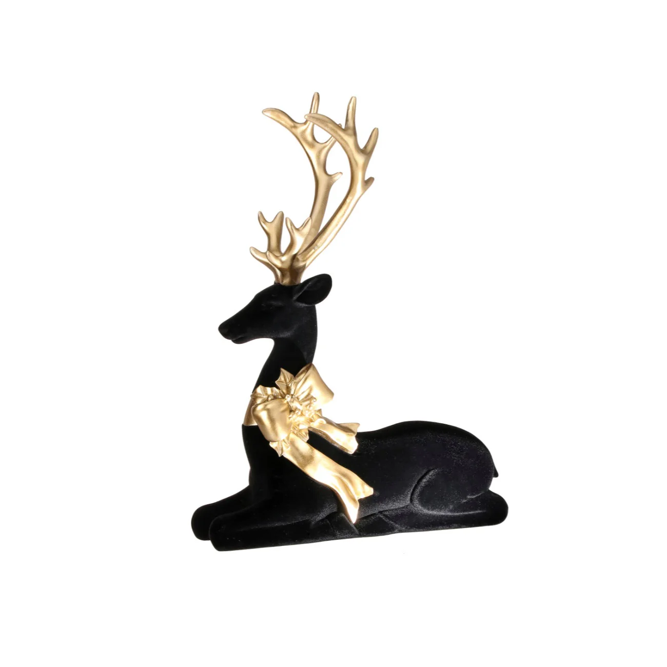 Resin Flocked Elegant Deer, 14-20" (2 styles - sold individually) - Image 2