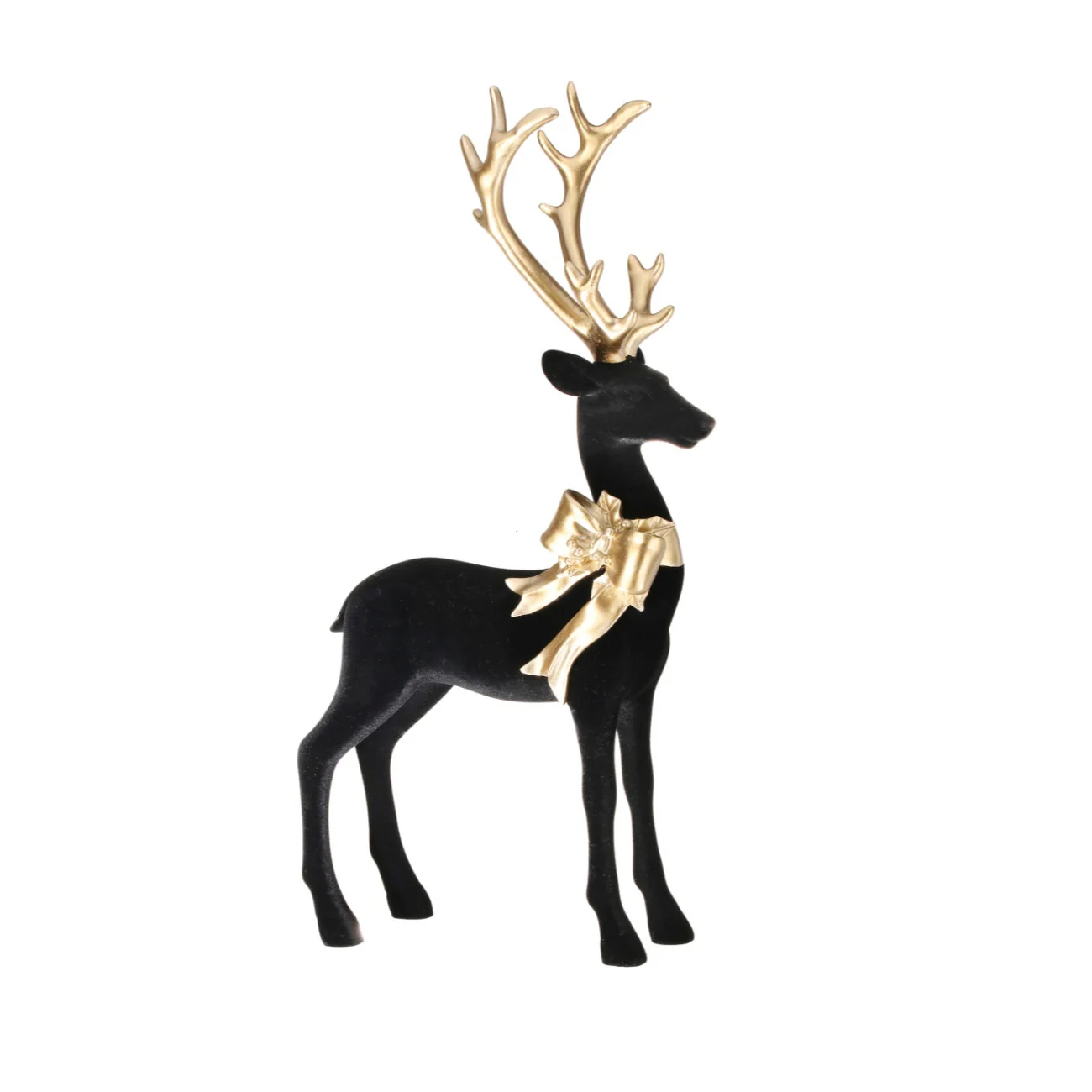 Resin Flocked Elegant Deer, 14-20" (2 styles - sold individually) - Image 3
