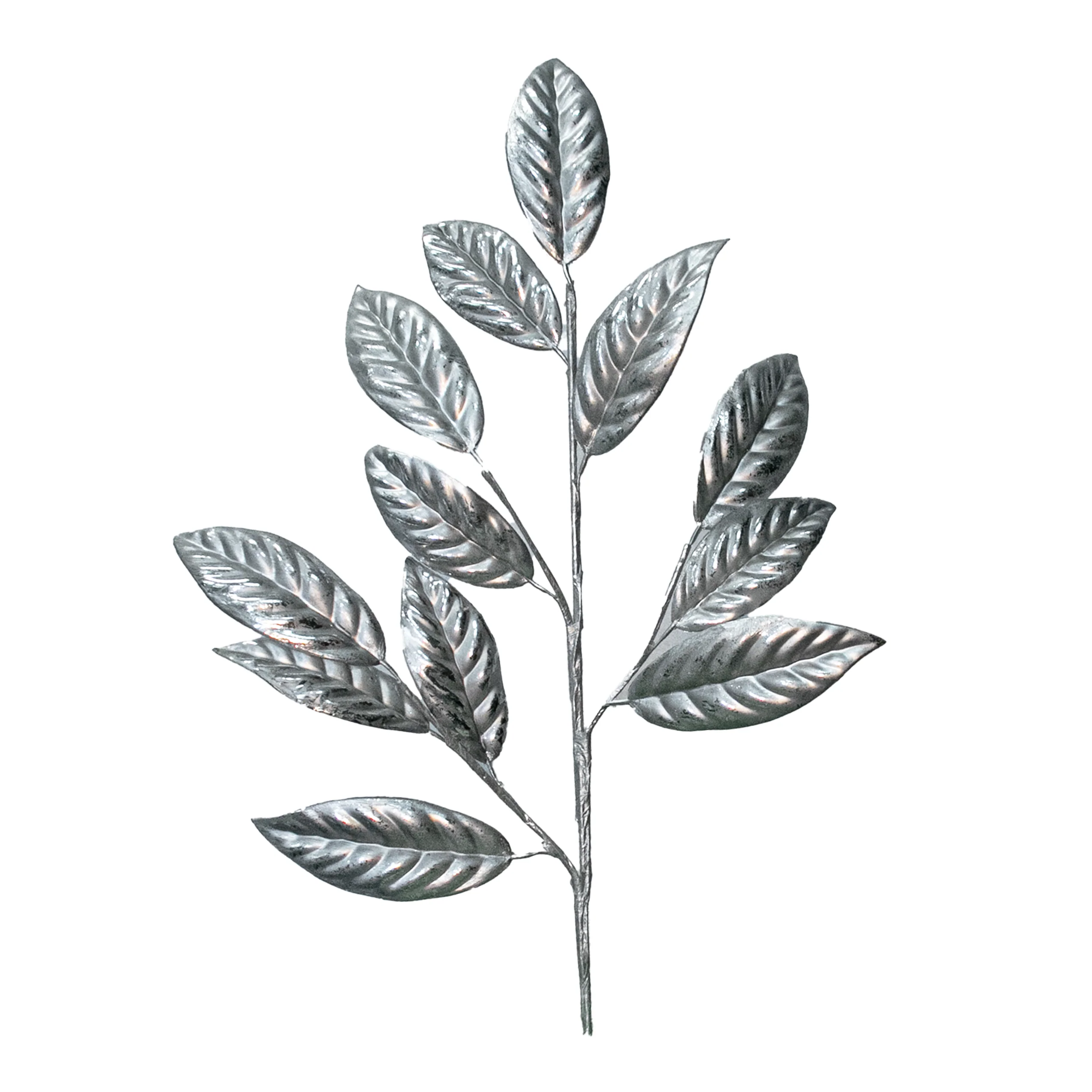 Champagne Silver Bay Leaf, 17.25" (PE)