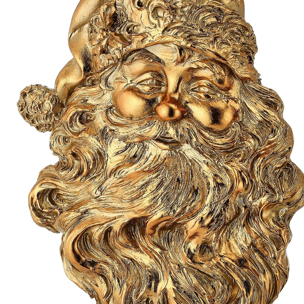 Resin Santa Head Table Piece, 17" - Image 3