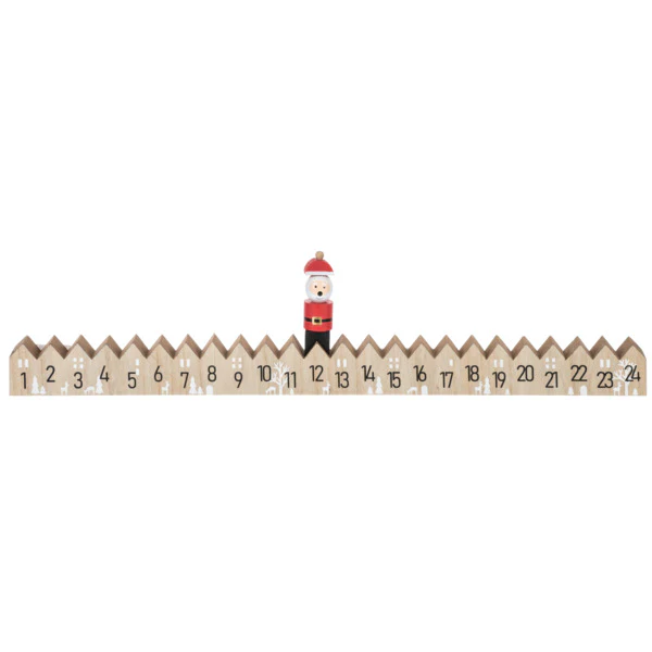 Santa Countdown Calendar, 21.75" - Image 2