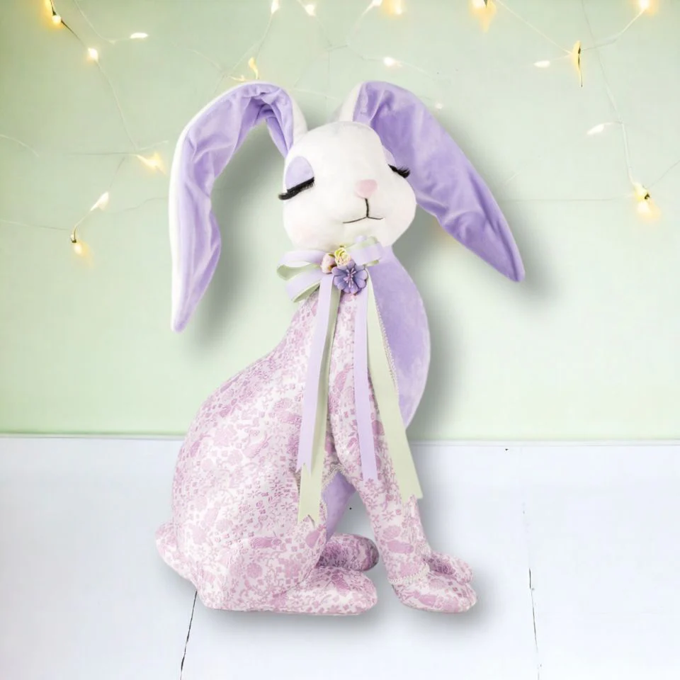 Lavender Sassy Bunny, 22"