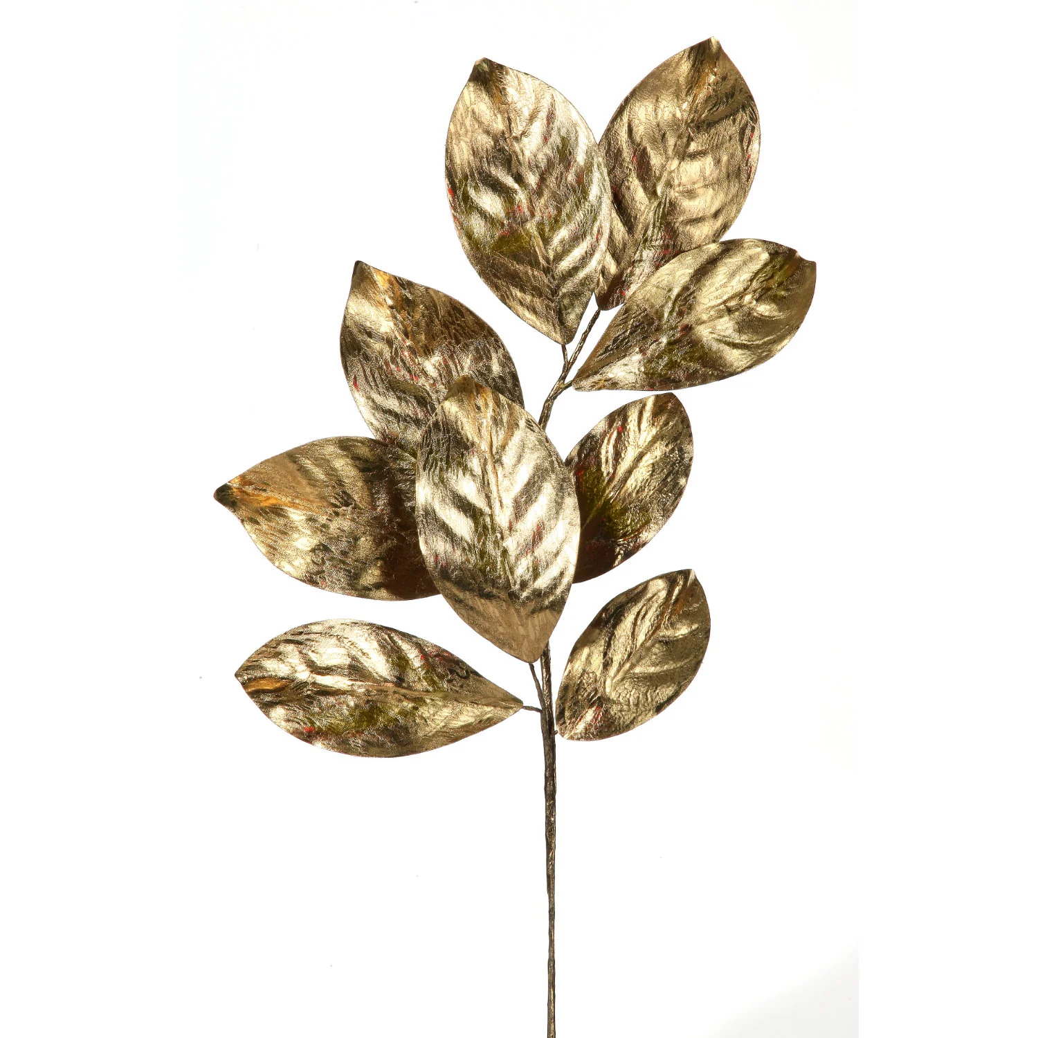 Metallic Magnolia Leaf Spray, 24" (Gold)