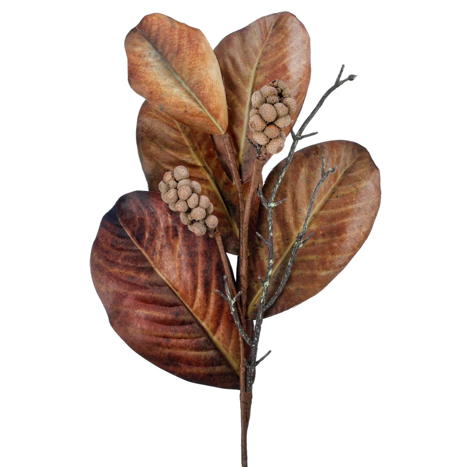 25" Harvest Magnolia Spray - Image 2