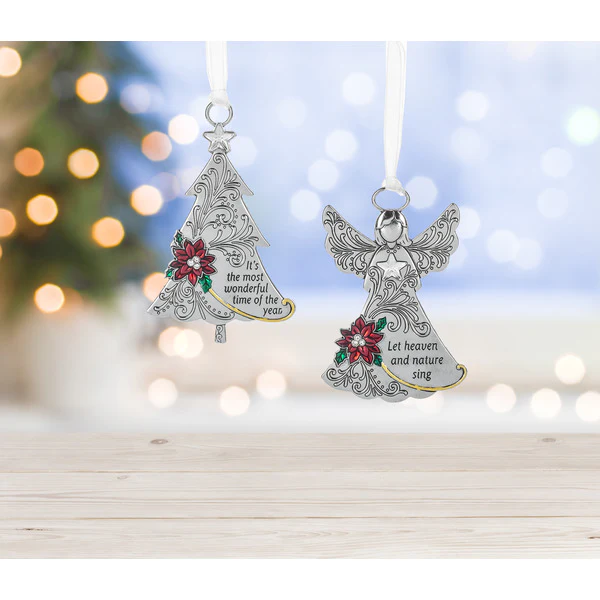 3.25" Ornaments Inspirational Sayings for Christmas (24 Styles to Choose)