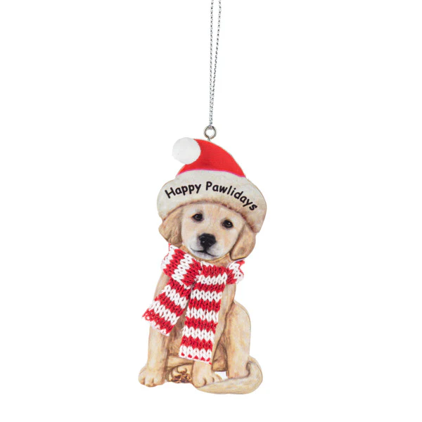 Dogs Ornaments, 3.5" (3 styles - sold individually) - Image 2