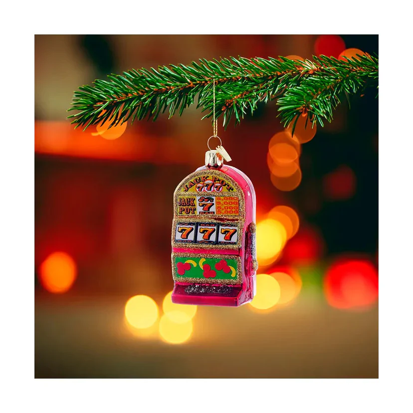 3.5" Slot Machine Ornament - Image 2
