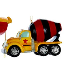 Resin Construction Vehicle Ornament, 3.8" (3 Styles – Sold individually) - Image 3