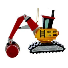 Resin Construction Vehicle Ornament, 3.8" (3 Styles – Sold individually) - Image 4