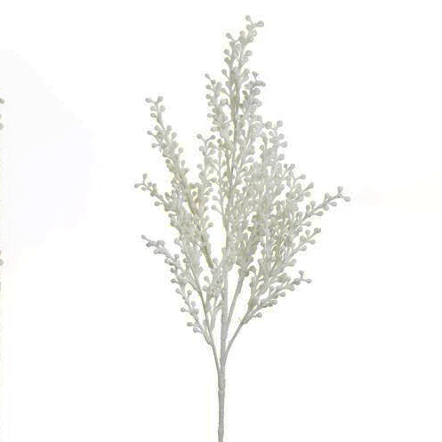 Aglaia Berry Spray, White, 31.5"