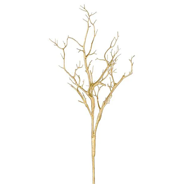 Manzanita Branch, Gold, 33"