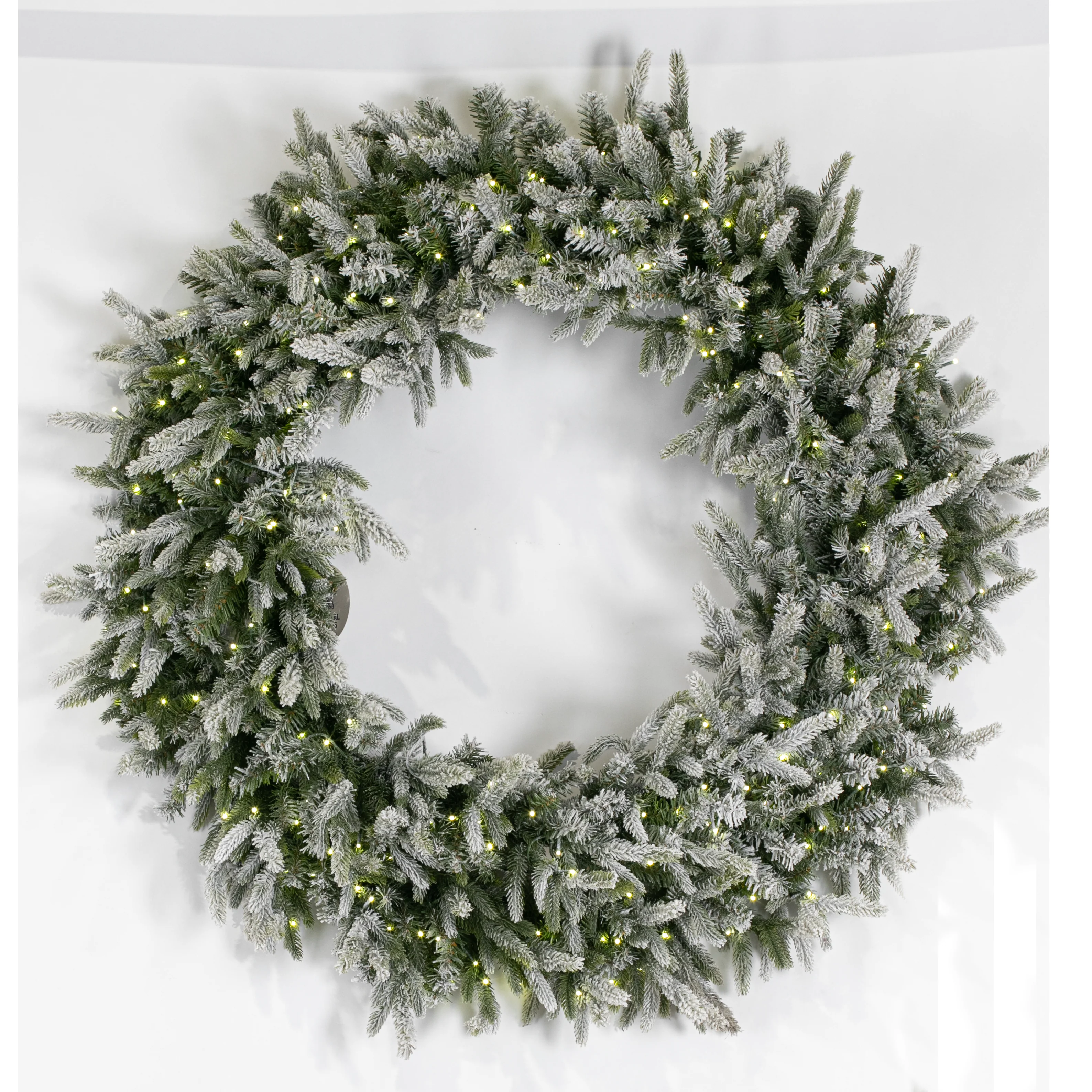 Flocked Tyrol Pine Wreath, 36"