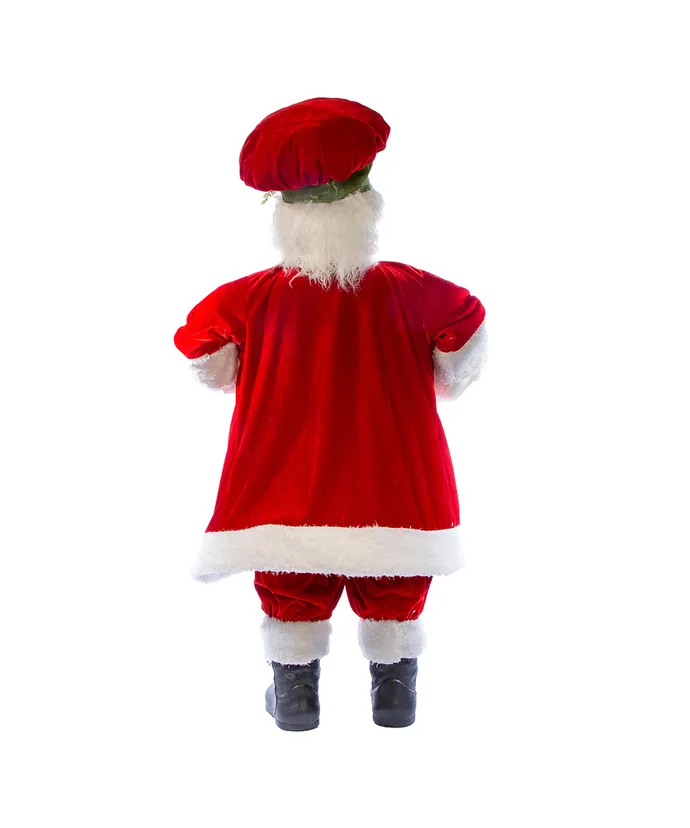 36" KSA Kringles Red and Green Elf With Candy Figurine - Image 3