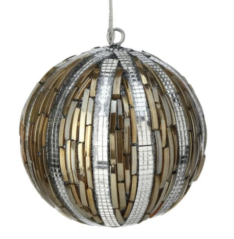 4" Glass Chip Gatsby Ornament