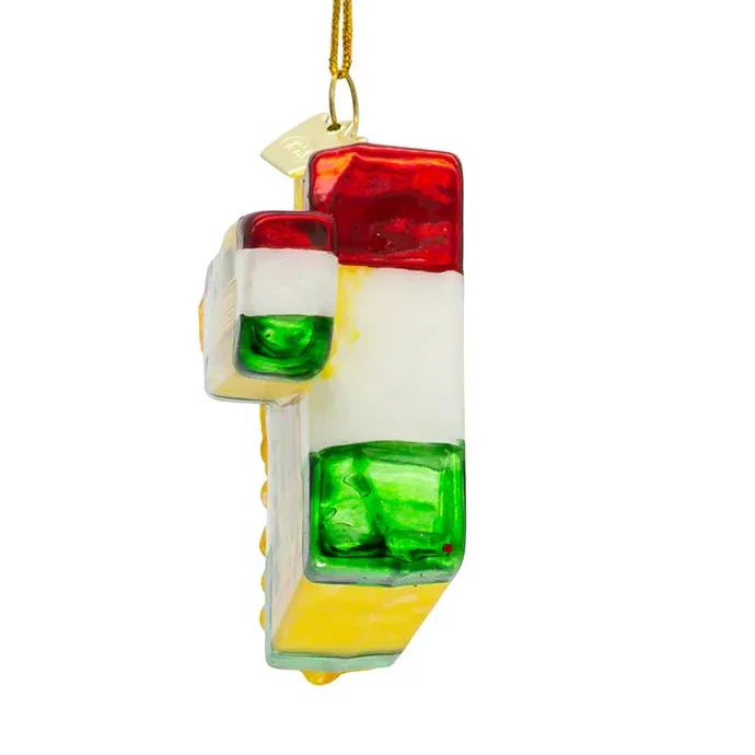 Noble Gems™ Glass Pasta Boxes Ornament - Image 3