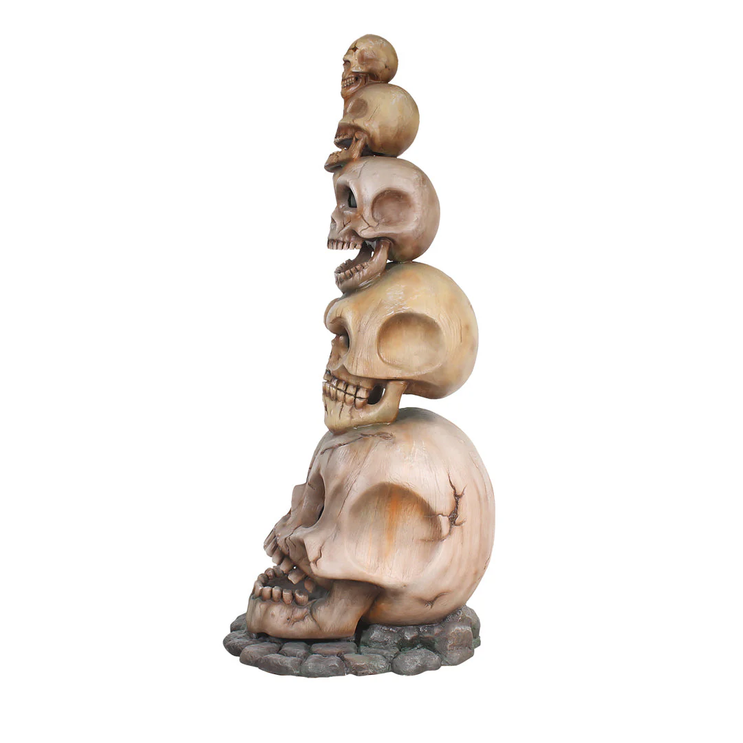 Giant 5 Moods Skull Pillar, 93" - Image 3