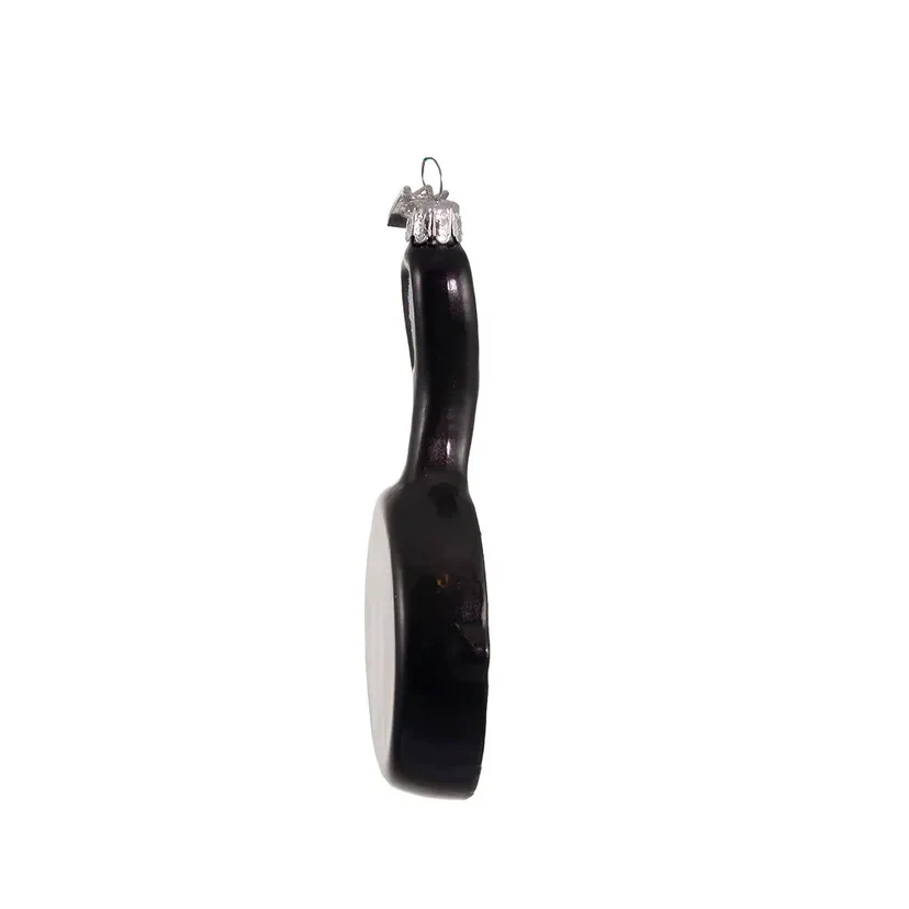 5" Noble Gems Glass Frying Pan Ornament - Image 7