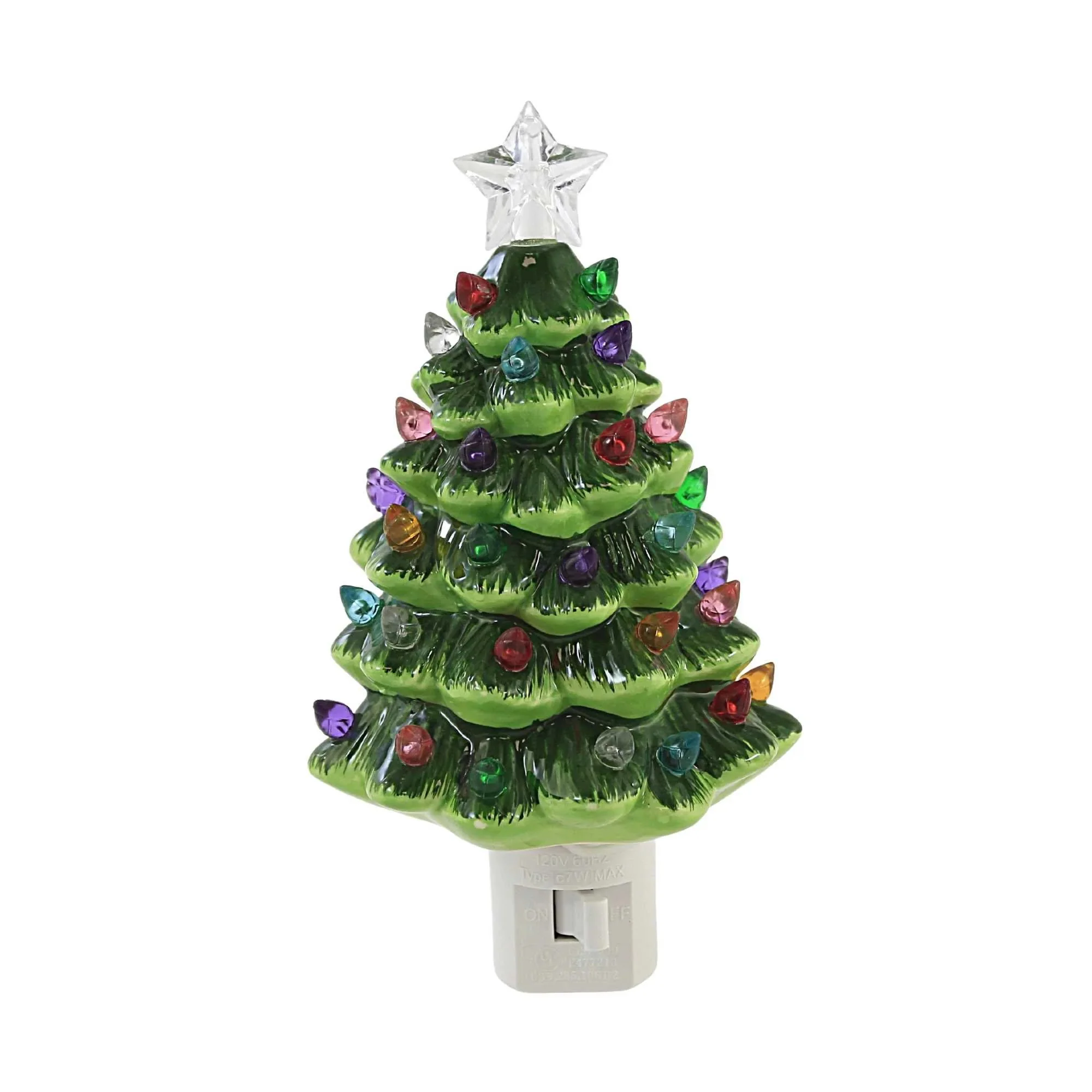Vintage Tree Night Light, 6.5"