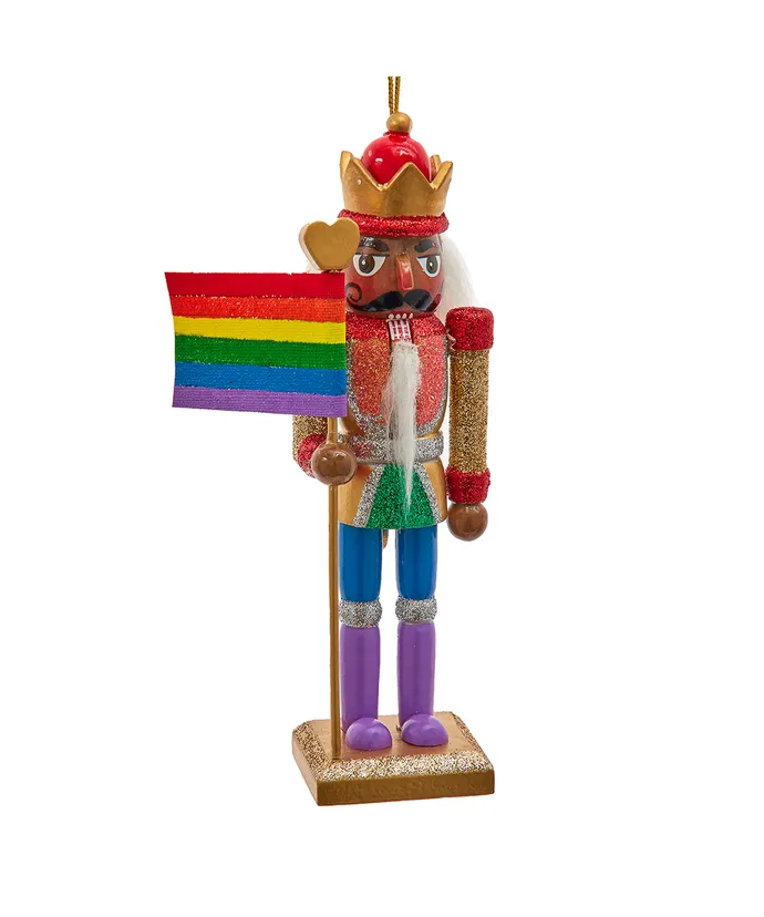 6" African American Pride Nutcracker Ornament