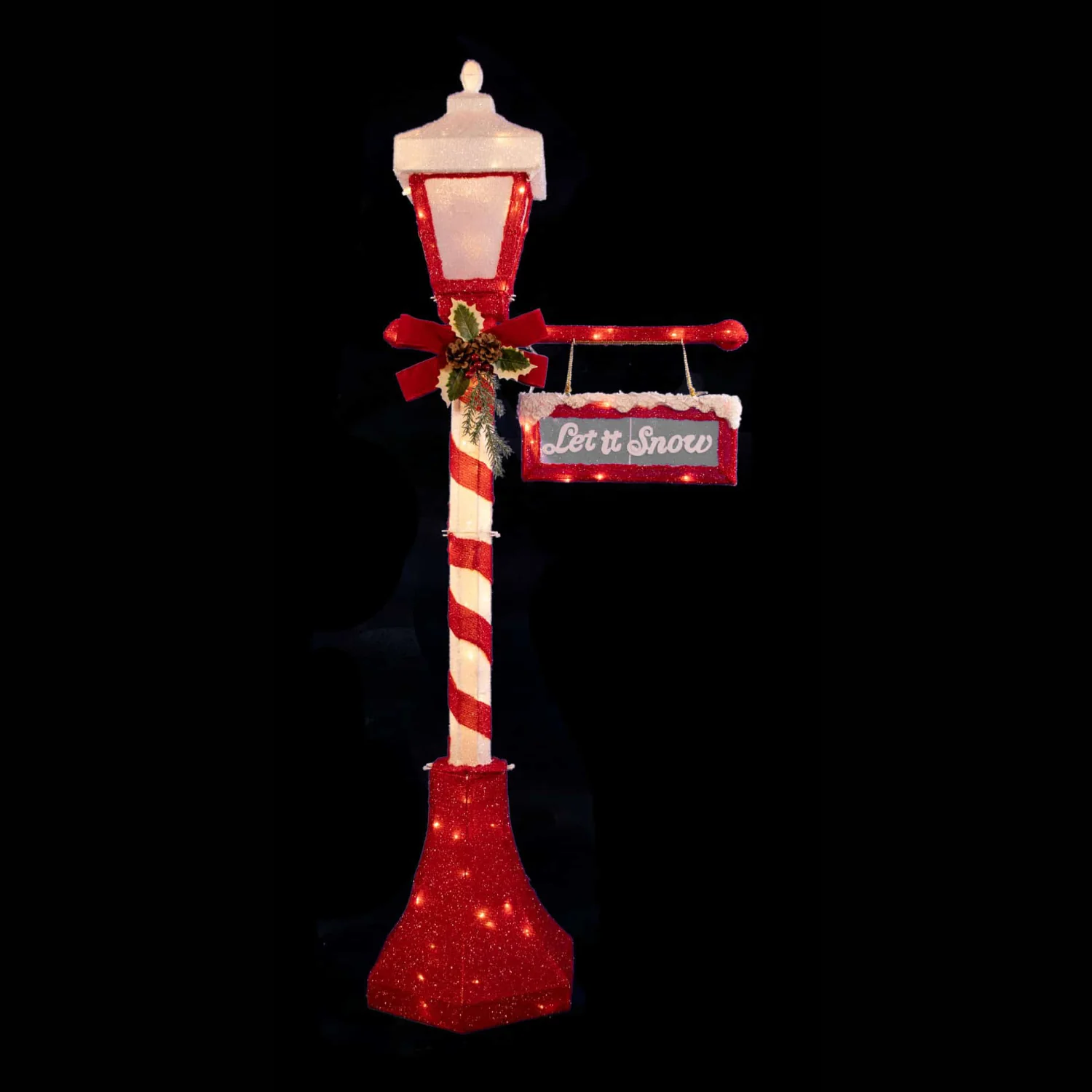 Lighted Lamp Post, 61″