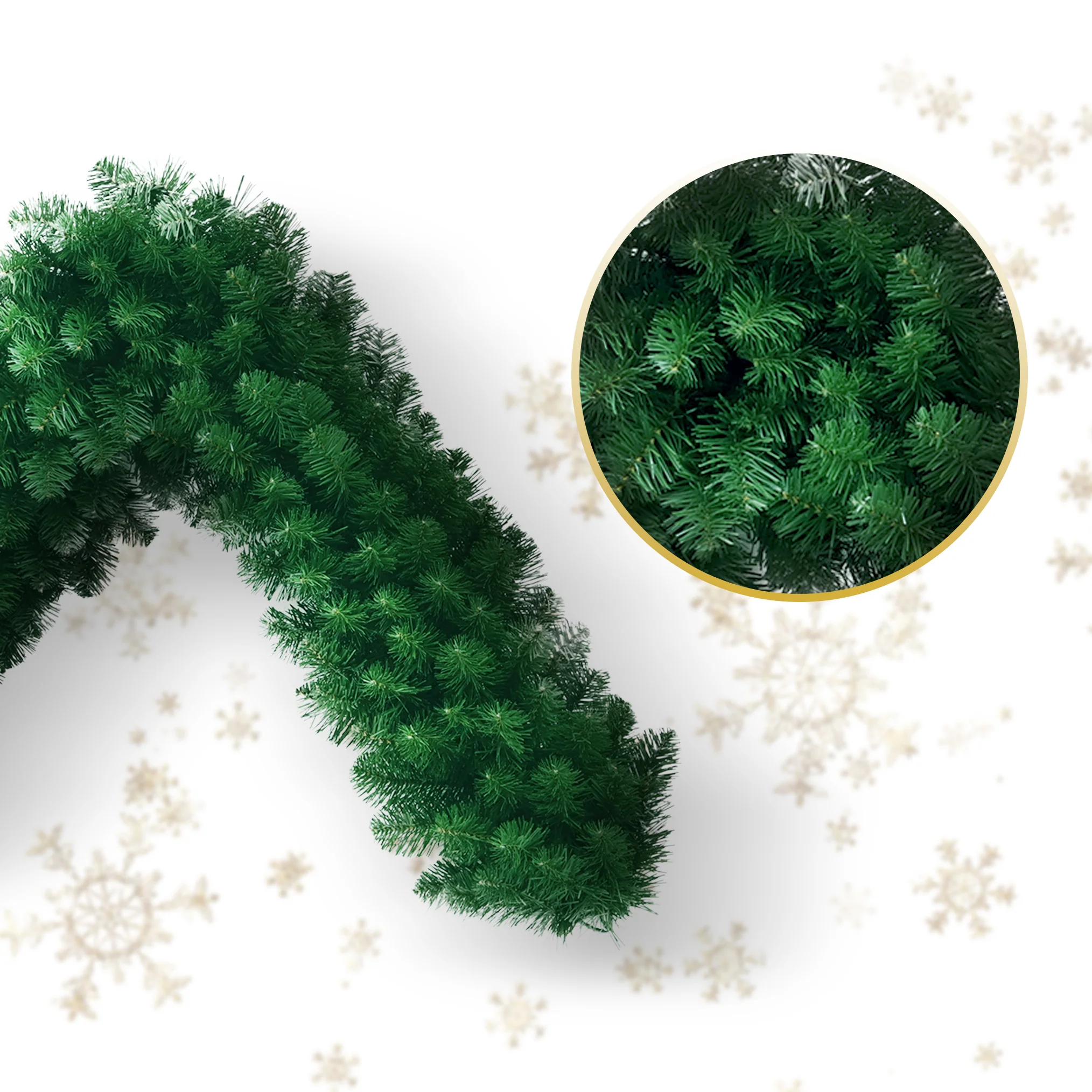 Fir Garland, (14"D/9'L) - Image 3