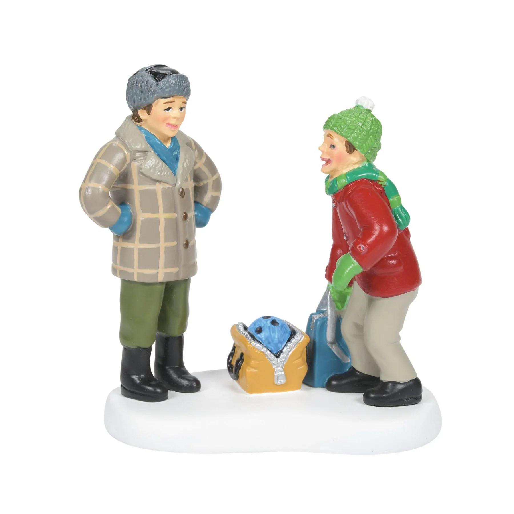 A Christmas Story Village - Bowling Ball Humor Figurine
