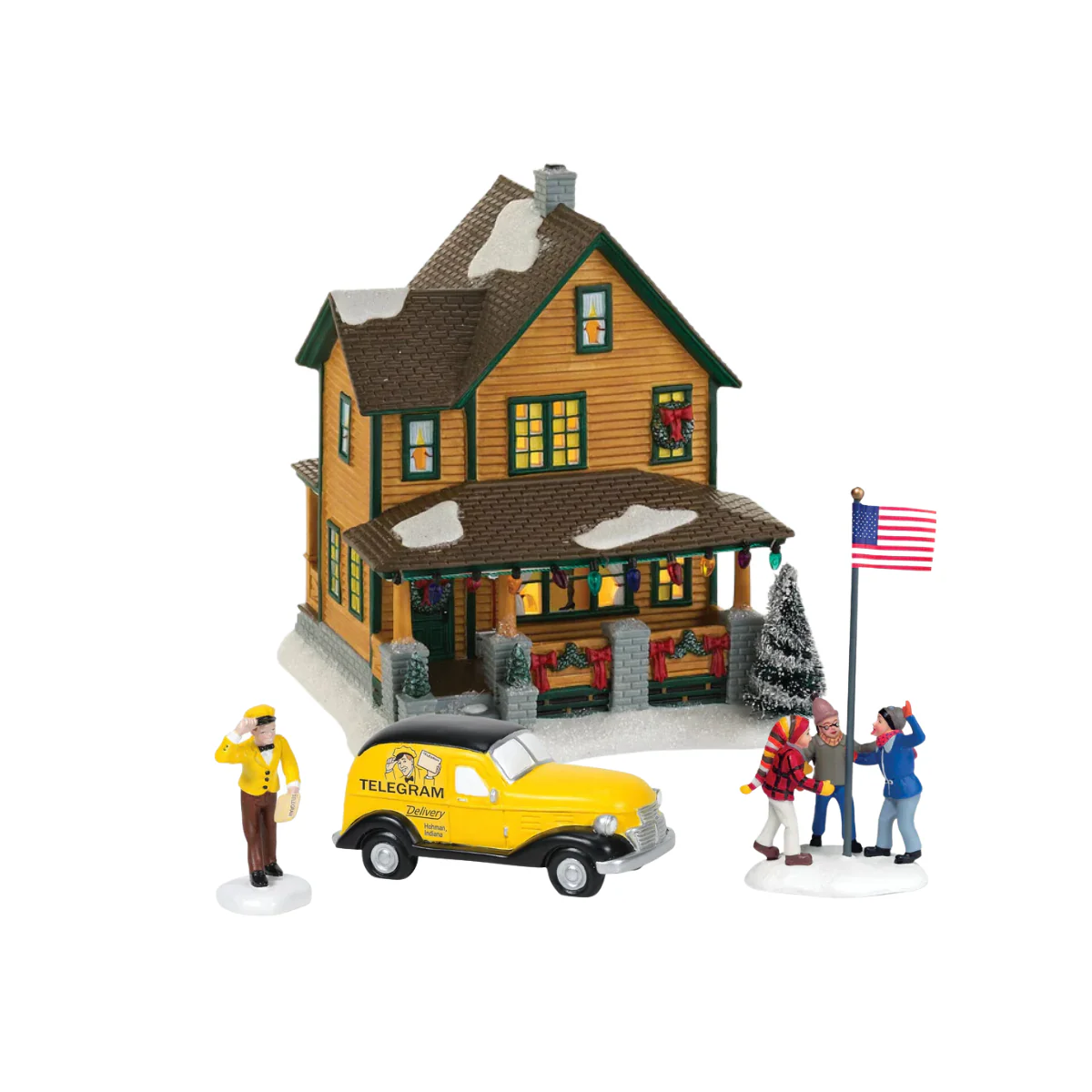 A Christmas Story Village - Ralphie's House Figurine - Image 6
