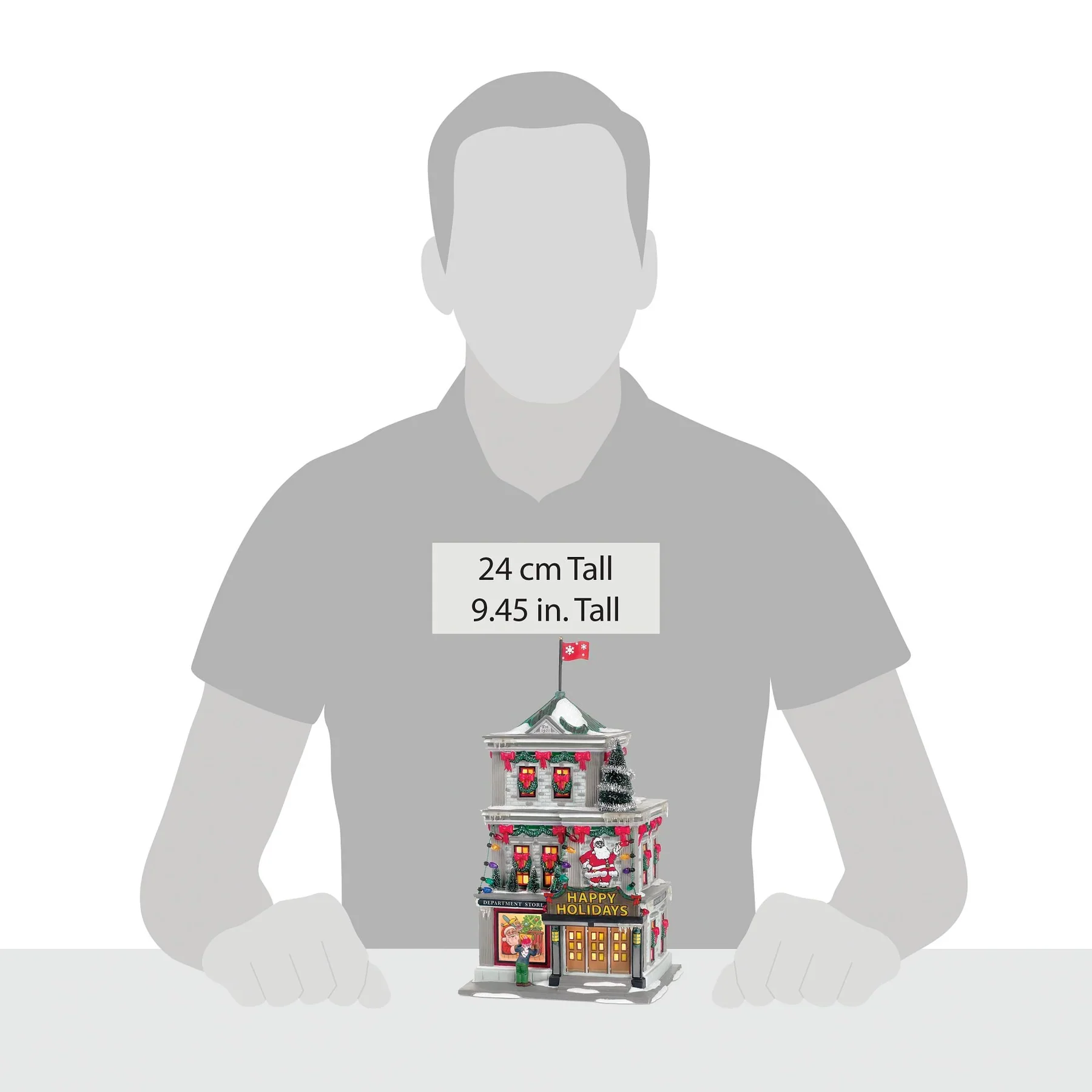 A Christmas Story Village - The Department Store Figurine - Image 5