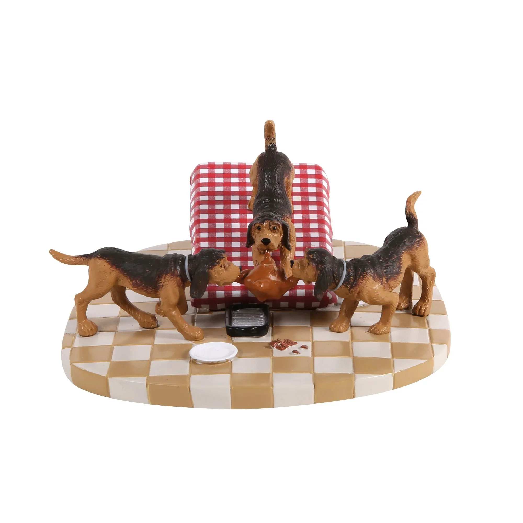 A Christmas Story Village - Turkey For The Hounds Figurine, 2.4" - Image 2