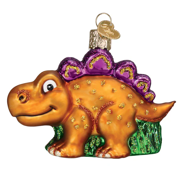 A-Roarable Stegosaurus Ornament - Image 2