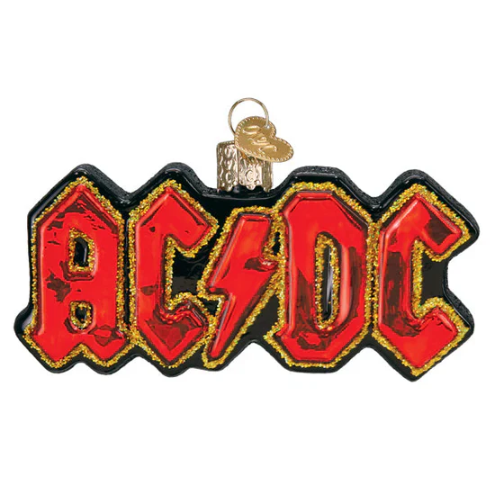 AC/DC Ornament, 4.25" - Image 2