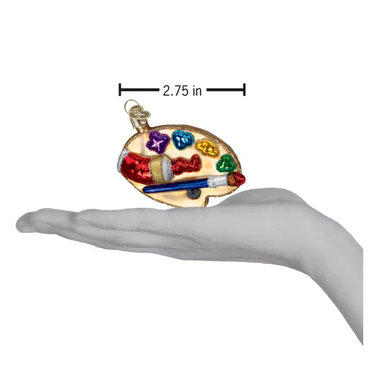 Artist's Palette Ornament, 2.75" - Image 4