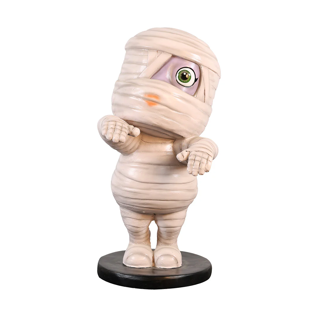 Large Fiberglass Baby Mummy Figure, 30" - Image 3