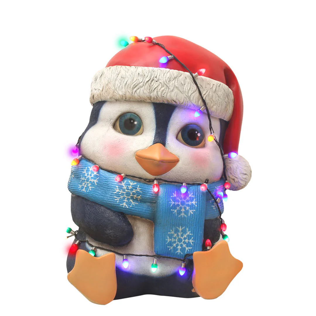 Large Baby Penguin w/Lights, 30"