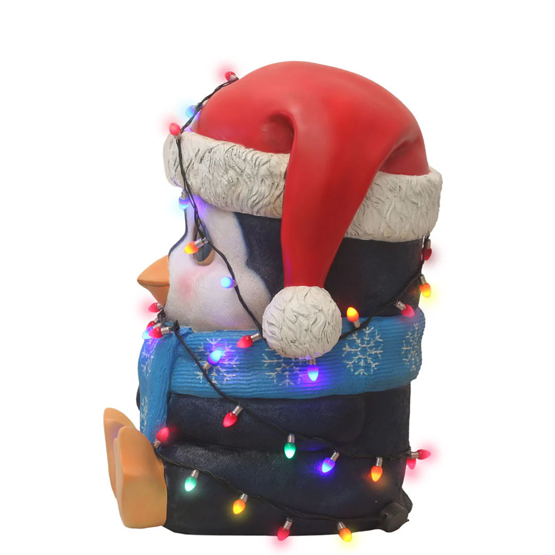 Large Baby Penguin w/Lights, 30" - Image 2