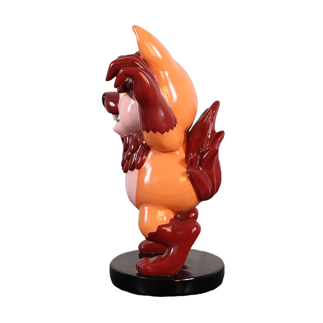 Large Fiberglass Baby Werewolf Figure, 30" - Image 4