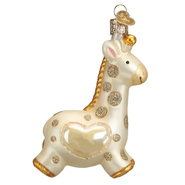 Baby's First Christmas Giraffe Ornament - Image 3