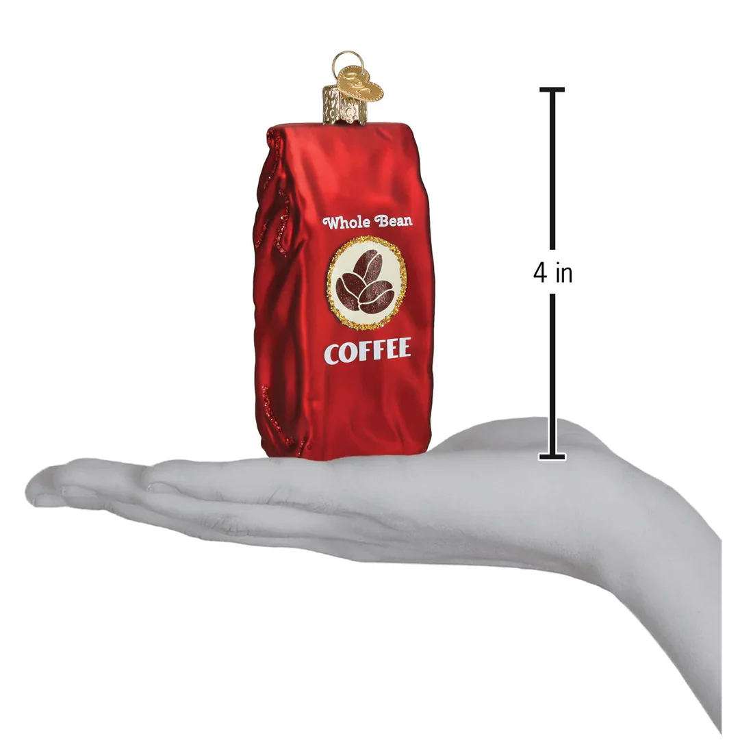 Bag of Coffee Beans Ornament - Image 5