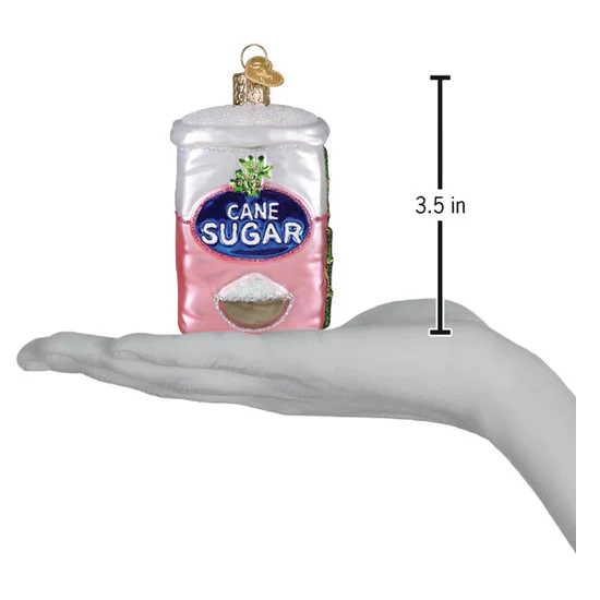 Bag Of Sugar Ornament, 3.5" - Image 5
