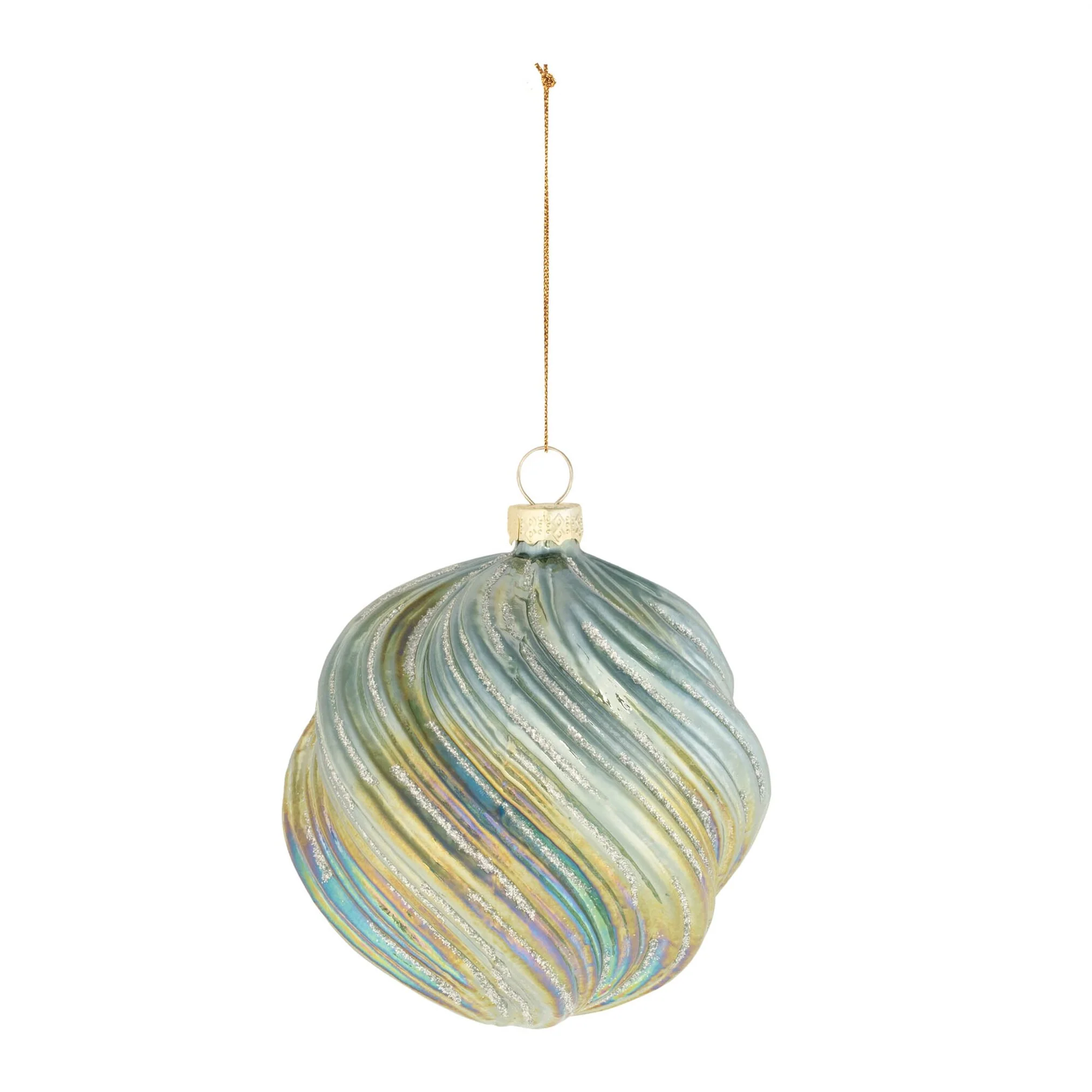 Glass Ball Ornament, 4"
