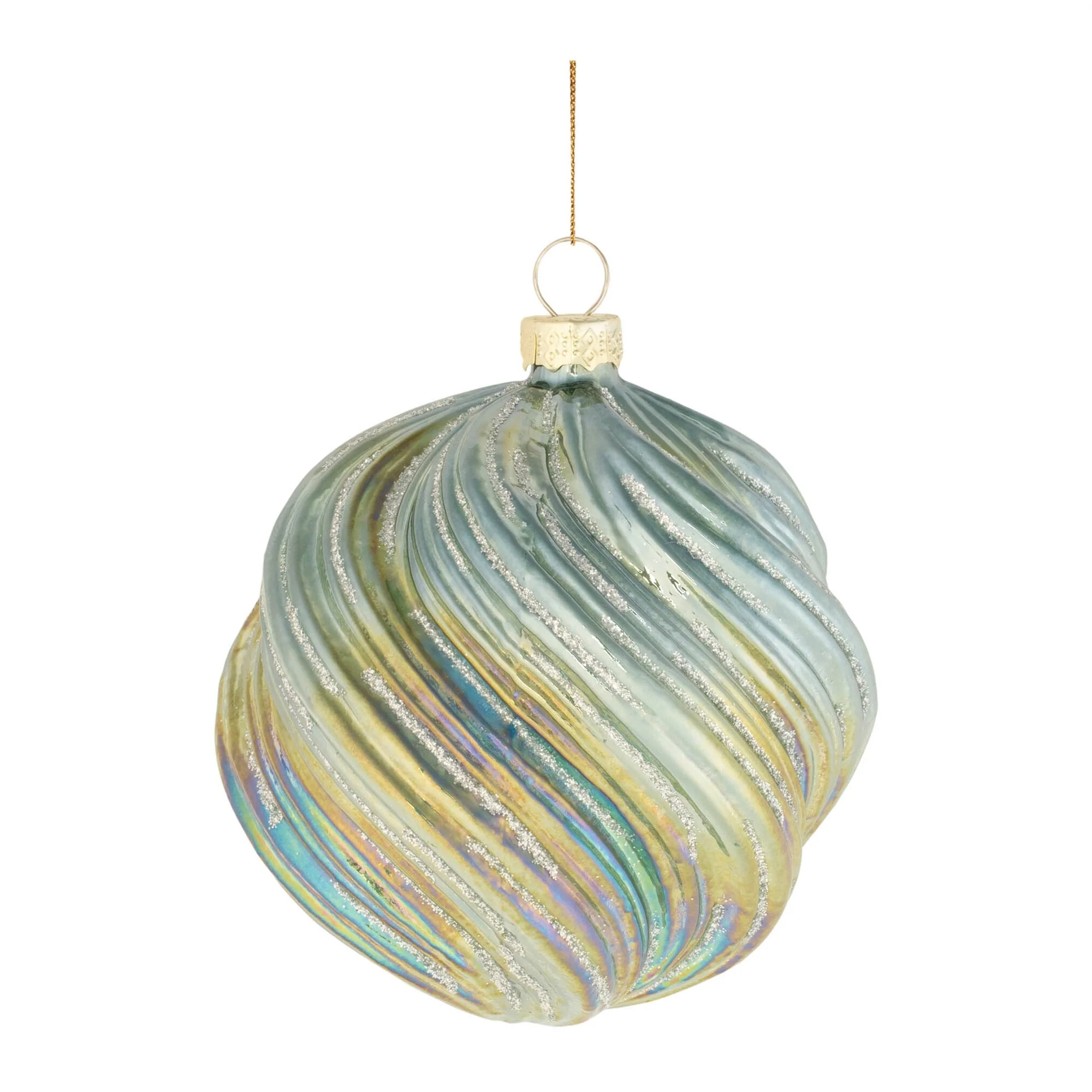 Glass Ball Ornament, 4" - Image 2
