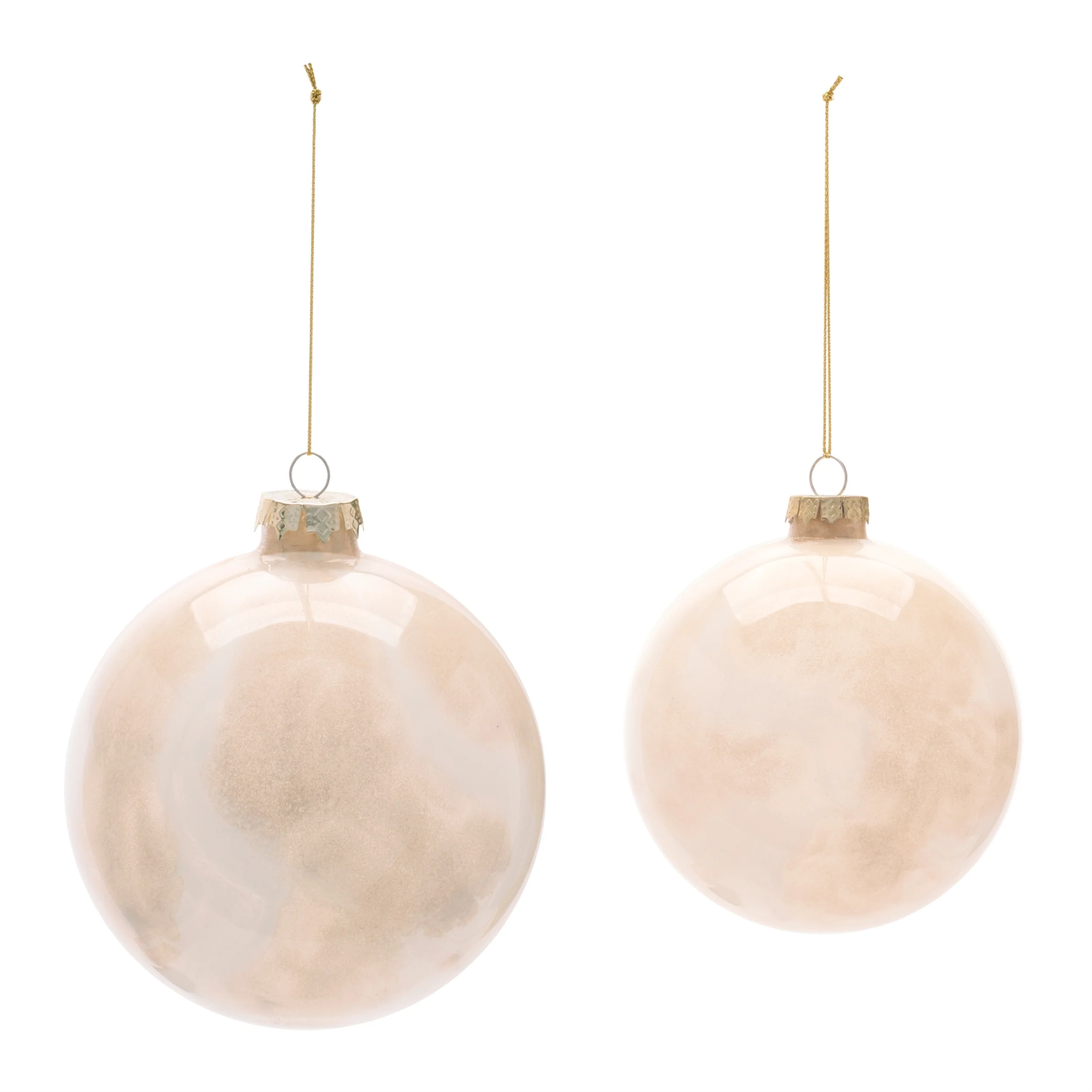 Glass Ball Ornament, 4 - 5" (Set of 2) - Image 2