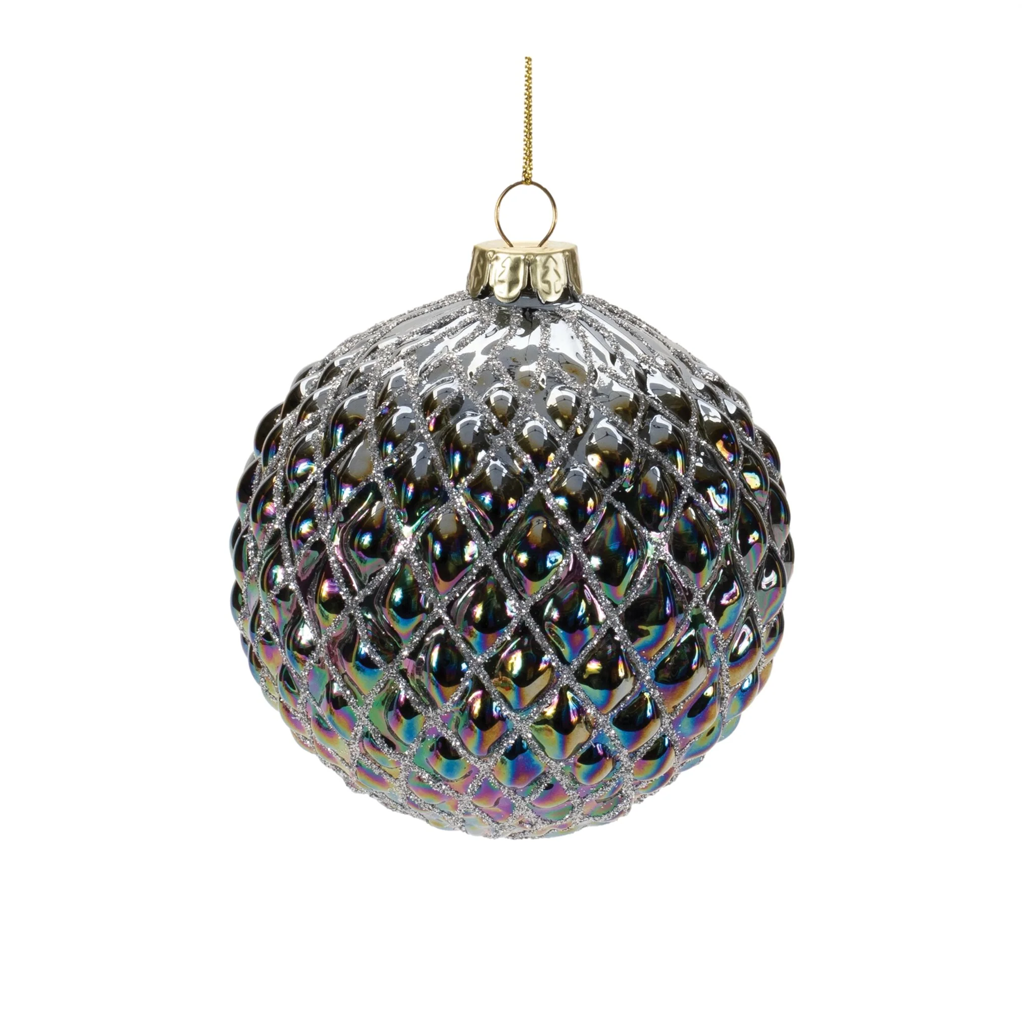 Glass Ball Ornament, 4 - 5" (Set of 2) - Image 3