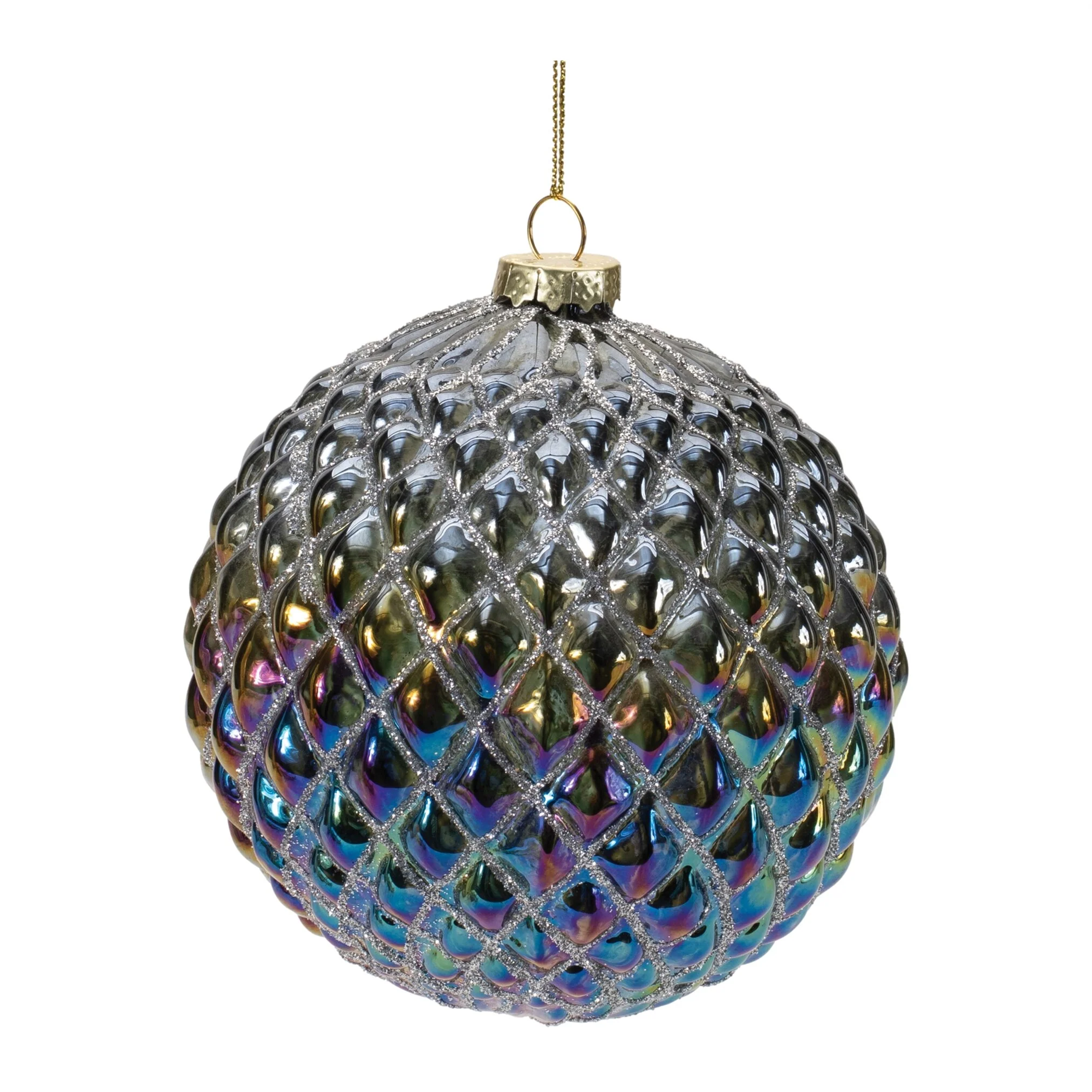 Glass Ball Ornament, 4 - 5" (Set of 2) - Image 4
